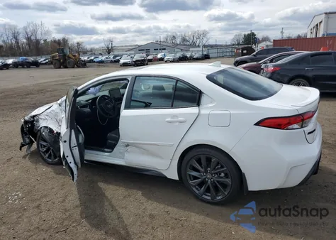 2025 Toyota Corolla Se z USA, uszkodzony, nr VIN 5YFP4MCE4SP224785